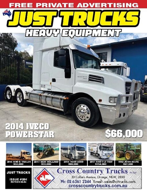 Title details for Just Trucks & Heavy Equipment by JUST AUTO Classifieds Pty Ltd - Available